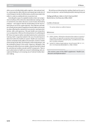 Vorschauseite 2: Health Care Research & Implementation