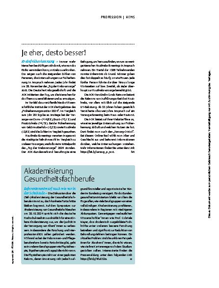 Vorschauseite 4: News