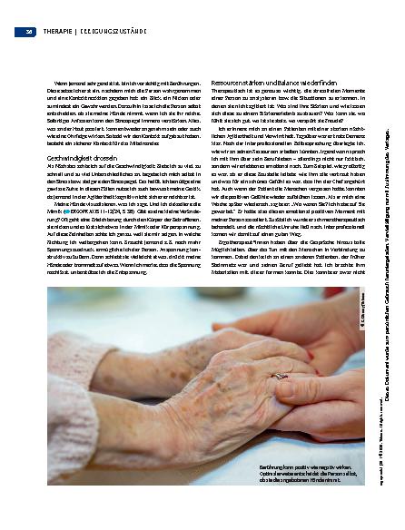 Vorschauseite 3: Die Balance wiederfinden – Agitiertes Verhalten