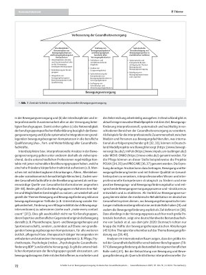 Vorschauseite 4: Bewegungsversorgung im deutschen Gesundheitssystem: gesundheitspolitische Relevanz und notwendige Rahmenbedingungen – ein Positionspapier der AG Bewegungsbezogene Versorgungsforsc…