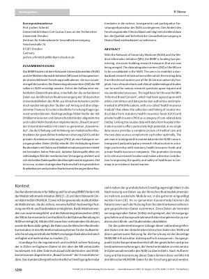 Vorschauseite 2: Datennutzung für eine bessere Gesundheitsversorgung – Plädoyer für eine kooperative Forschungsdatenplattform der gesetzlichen und privaten Krankenversicherung und dem Netzwerk Uni…
