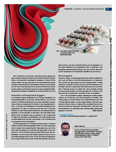 Vorschauseite 6: Mit Ruhe begegnen – Psychosen im Kindesalter