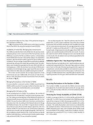 Vorschauseite 4: Piloting of a surveillance system for acute respiratory diseases: COVID-19 monitoring using Sick Leave Certificates
