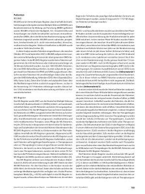 Vorschauseite 3: Generalisierbarkeit von Phase III Klinischen Studien am Beispiel Zweier Bundesweiter Multiple Sklerose Register