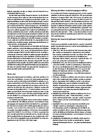 Vorschauseite 3: Definition Zusammengefasster Krankheitsgruppen für ein Klassifikationssystem zur Messung des morbiditätsbezogenen Versorgungsbedarfs – PopGroup