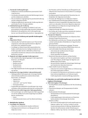 Vorschauseite 6: Ernährungsmedizin im Studium der Humanmedizin – Mustercurriculum
