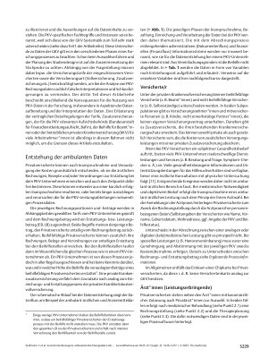 Vorschauseite 4: Versichertenbezogene ambulante Rechnungsdaten der privaten Krankenversicherung – Teil 2: Datenentstehung und Datenfluss