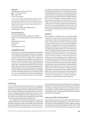 Vorschauseite 2: Relevanz der digitalen Gesundheitskompetenz (dGK) für Versorgungsforschung und -praxis – Teil II