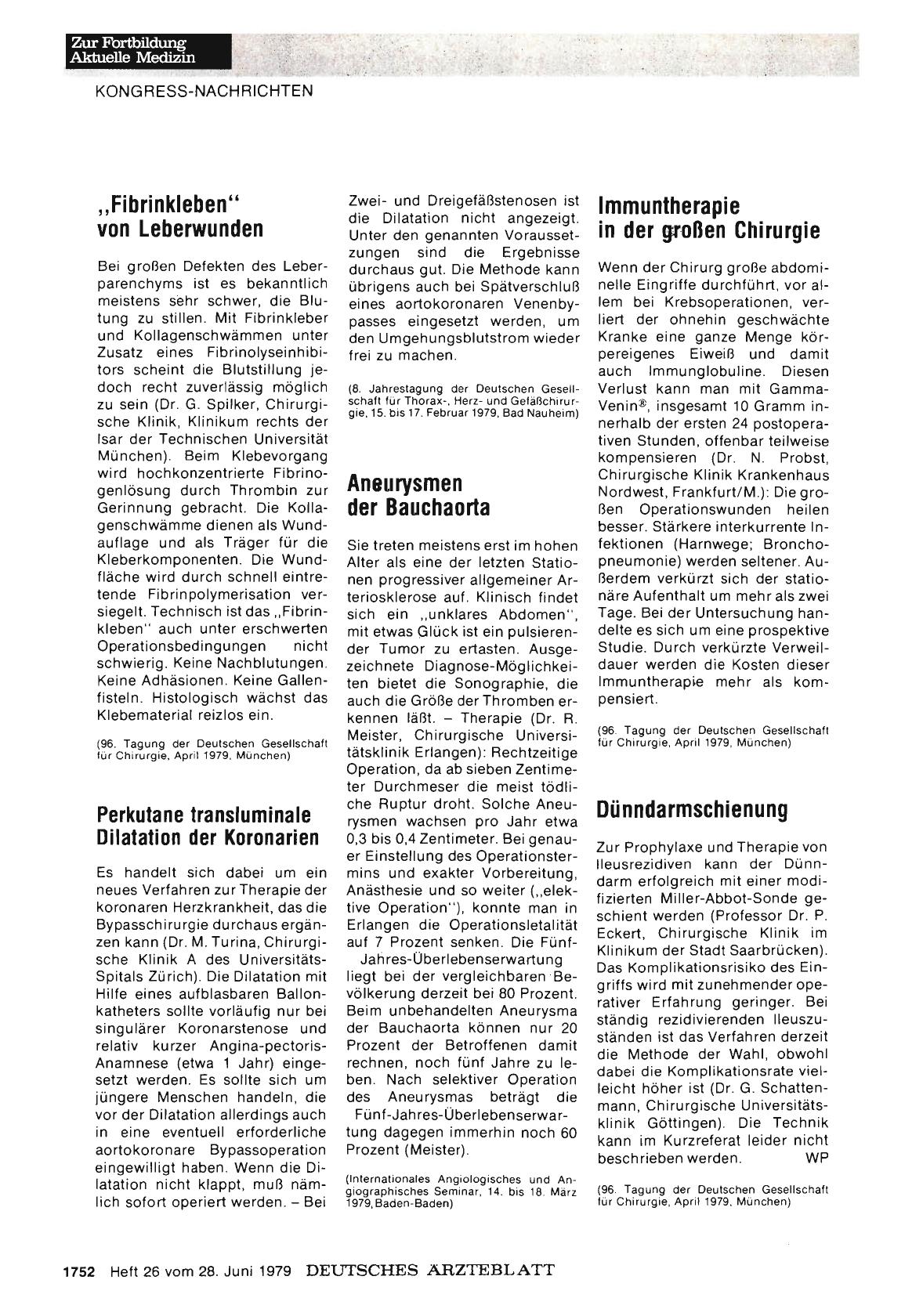 Vorschauseite 1: Dünndarmschienung