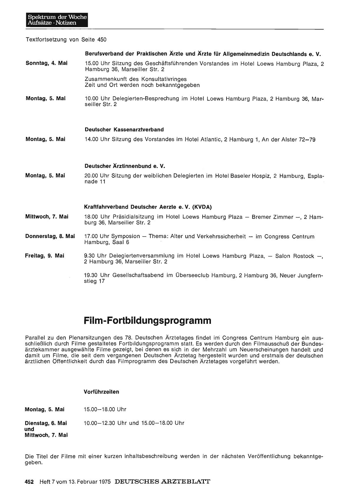 Vorschauseite 1: Film-Fortbildungsprogramm