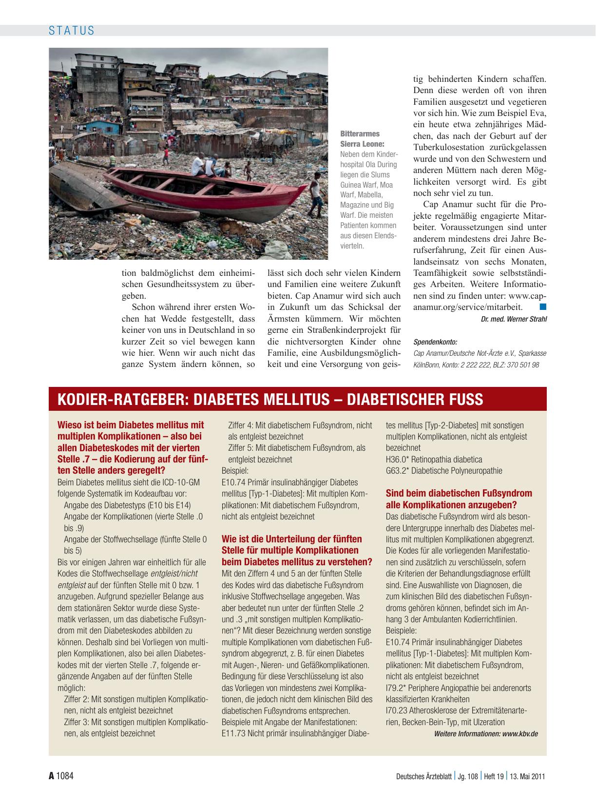 Vorschauseite 1: Diabetes Mellitus – Diabetischer Fuss