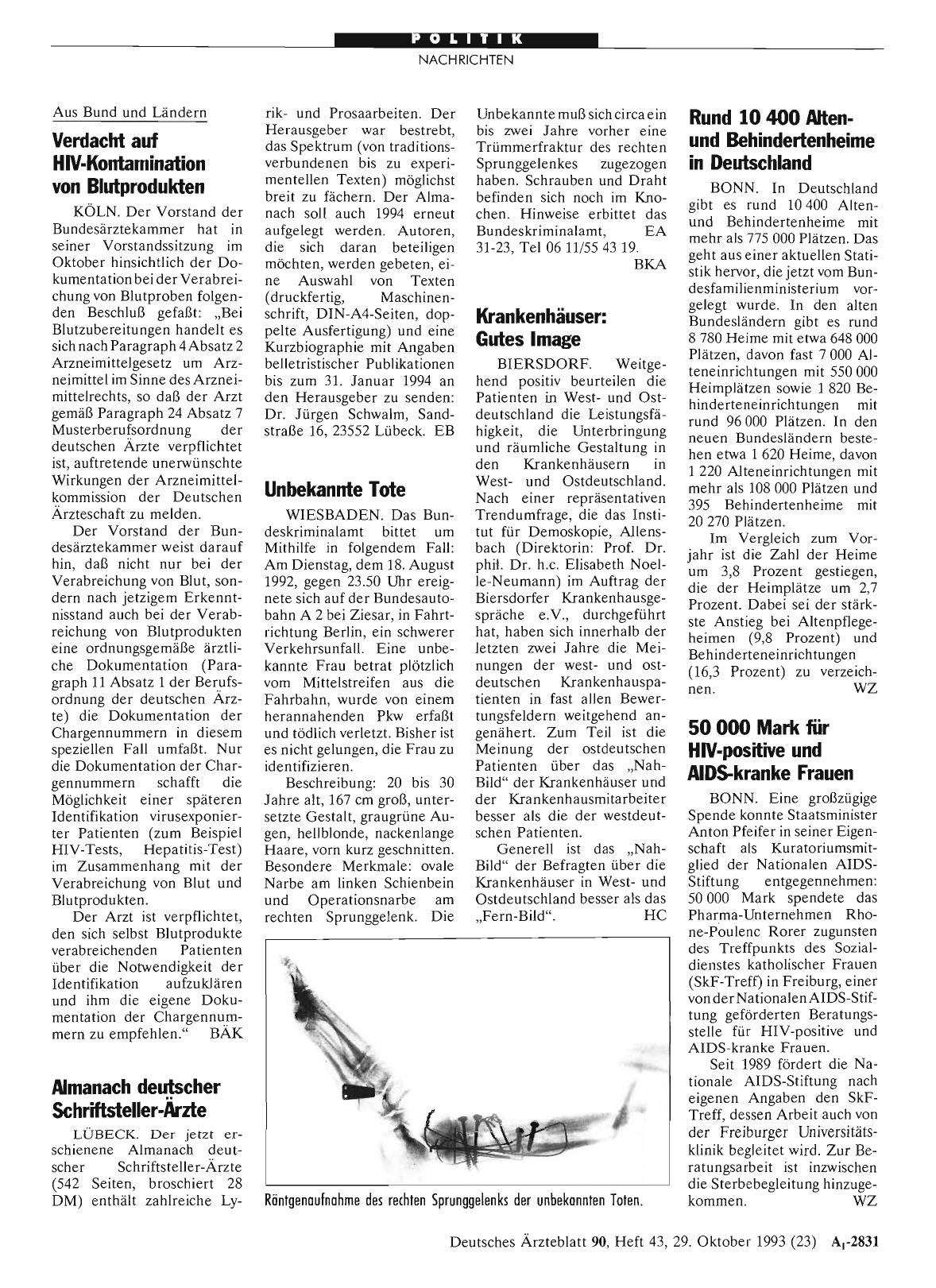 Vorschauseite 1: Unbekannte Tote