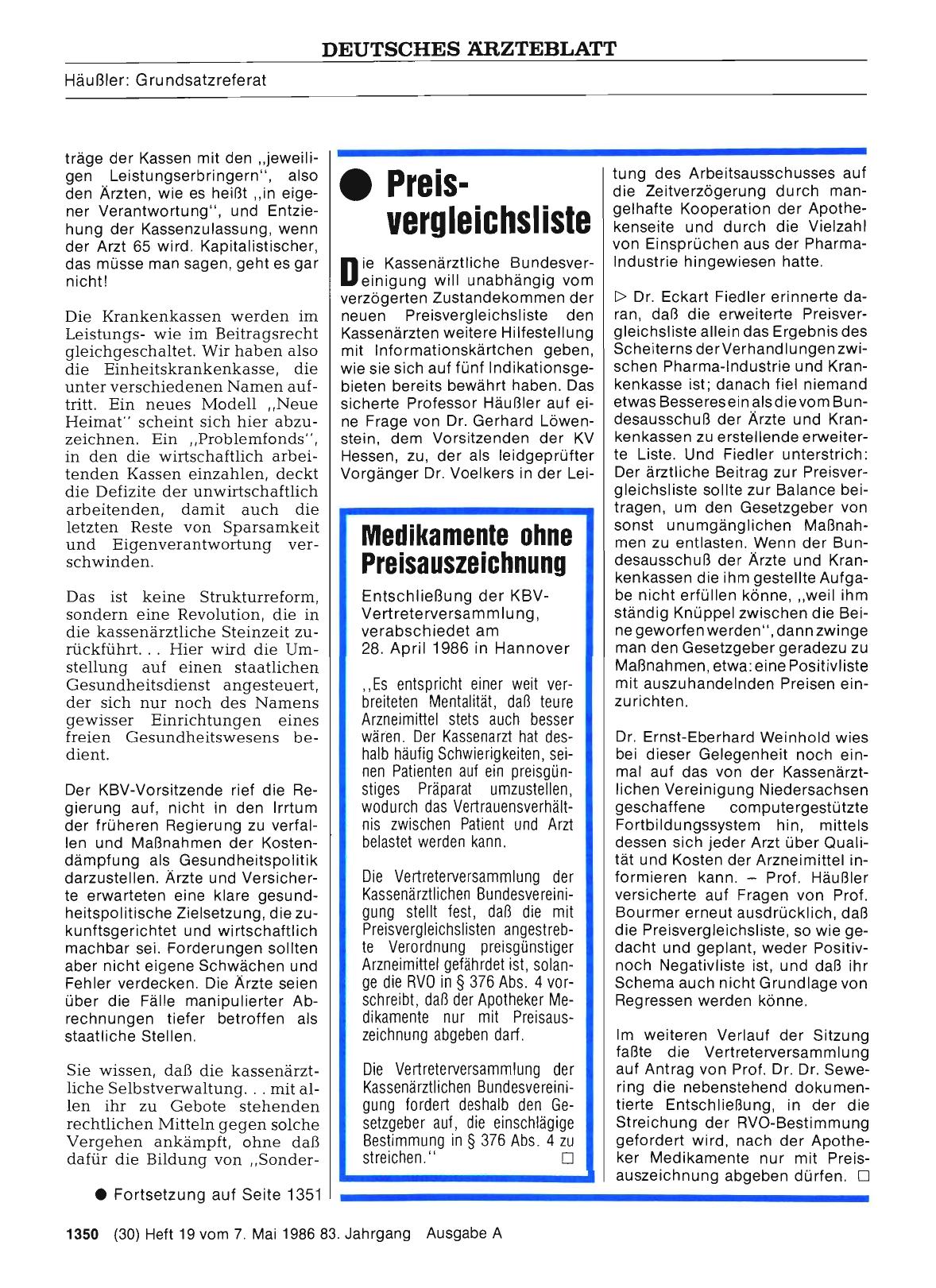 Vorschauseite 1: Medikamente ohne Preisauszeichnung