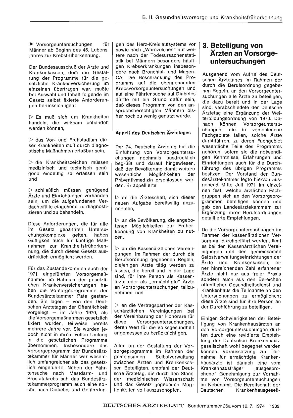 Vorschauseite 1: 3. Beteiligung von Ärzten an Vorsorgeuntersuchungen