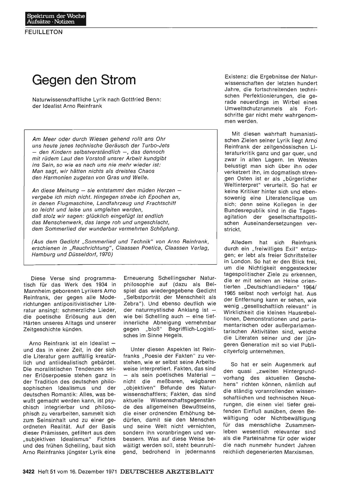 Vorschauseite 1: Gegen den Strom