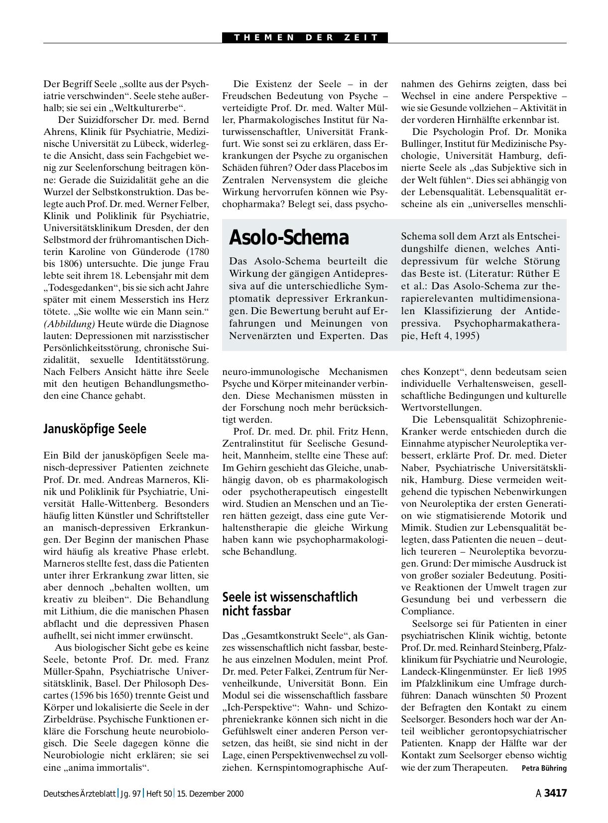 Vorschauseite 1: Asolo-Schema