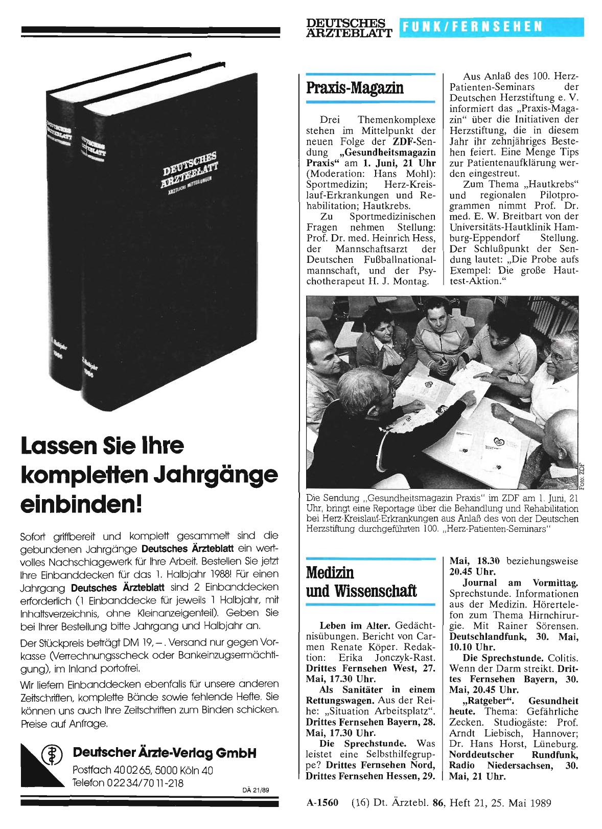 Vorschauseite 1: Medizin und Wissenschaft