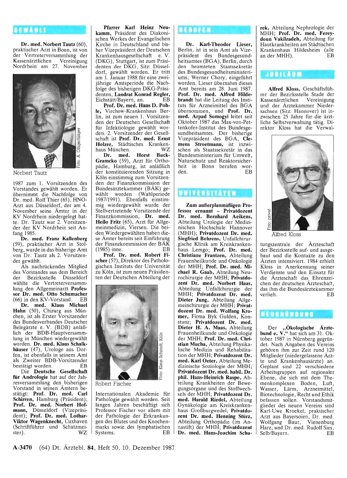 Vorschauseite 1: UNIVERSITÄTEN