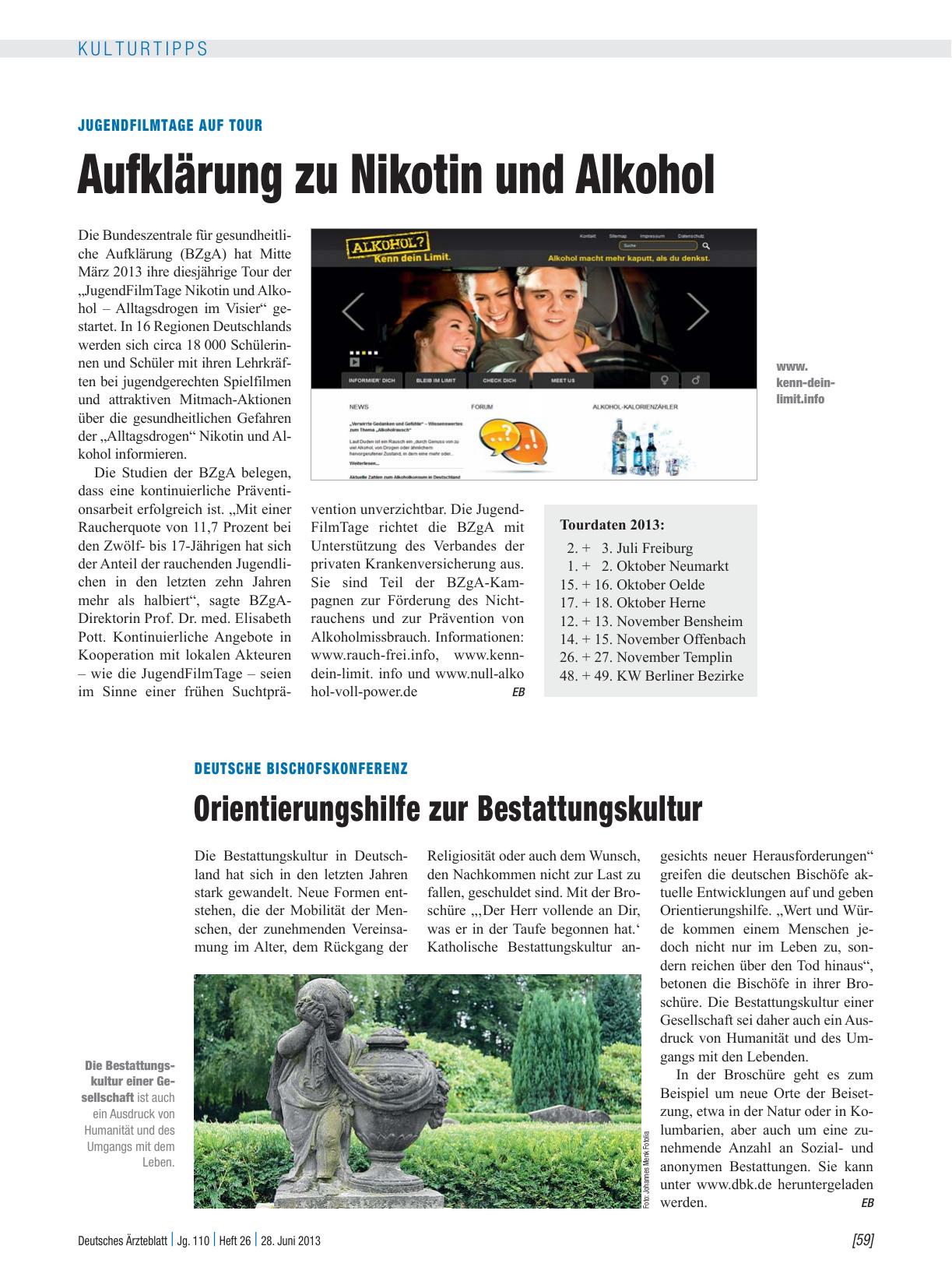 Vorschauseite 1: Deutsche Bischofskonferenz: Orientierungshilfe zur Bestattungskultur