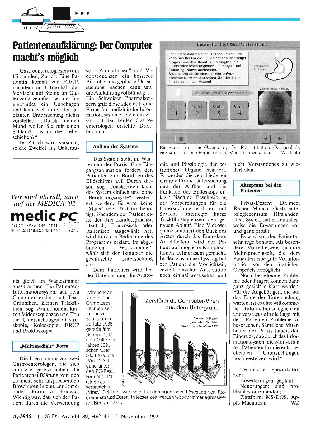 Vorschauseite 1: Patientenaufklärung: Der Computer macht's möglich
