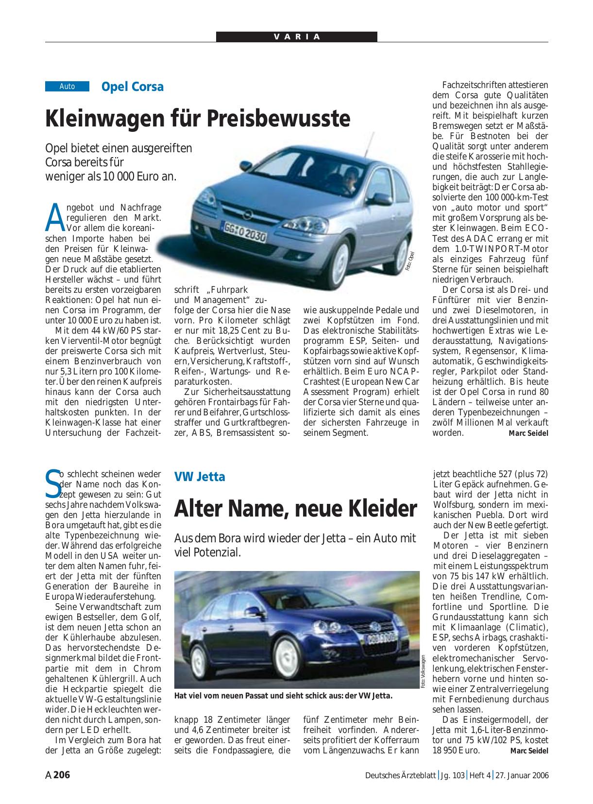 Vorschauseite 1: VW Jetta: Alter Name, neue Kleider