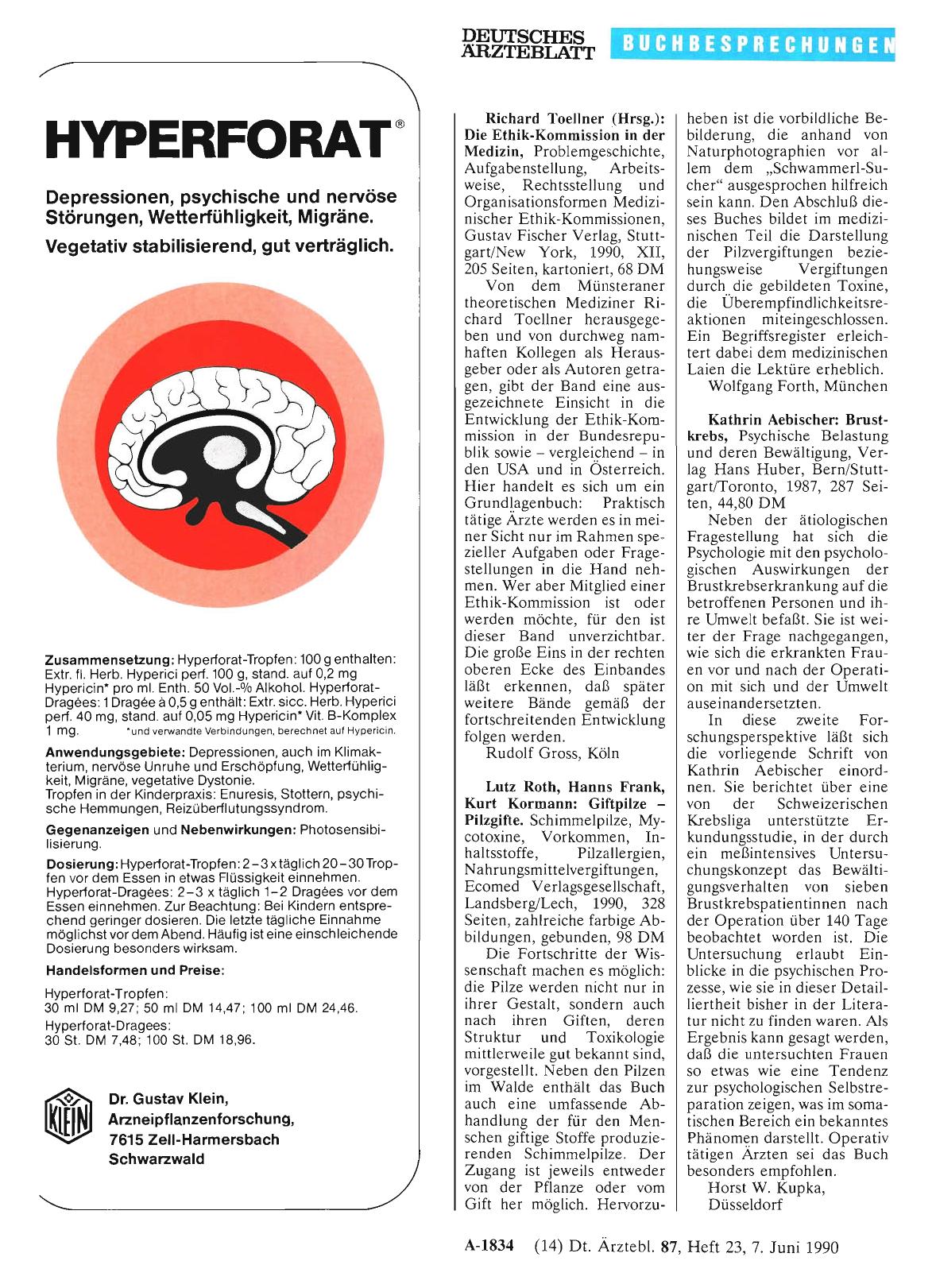 Vorschauseite 1: Kathrin Aebischer: Brustkrebs
