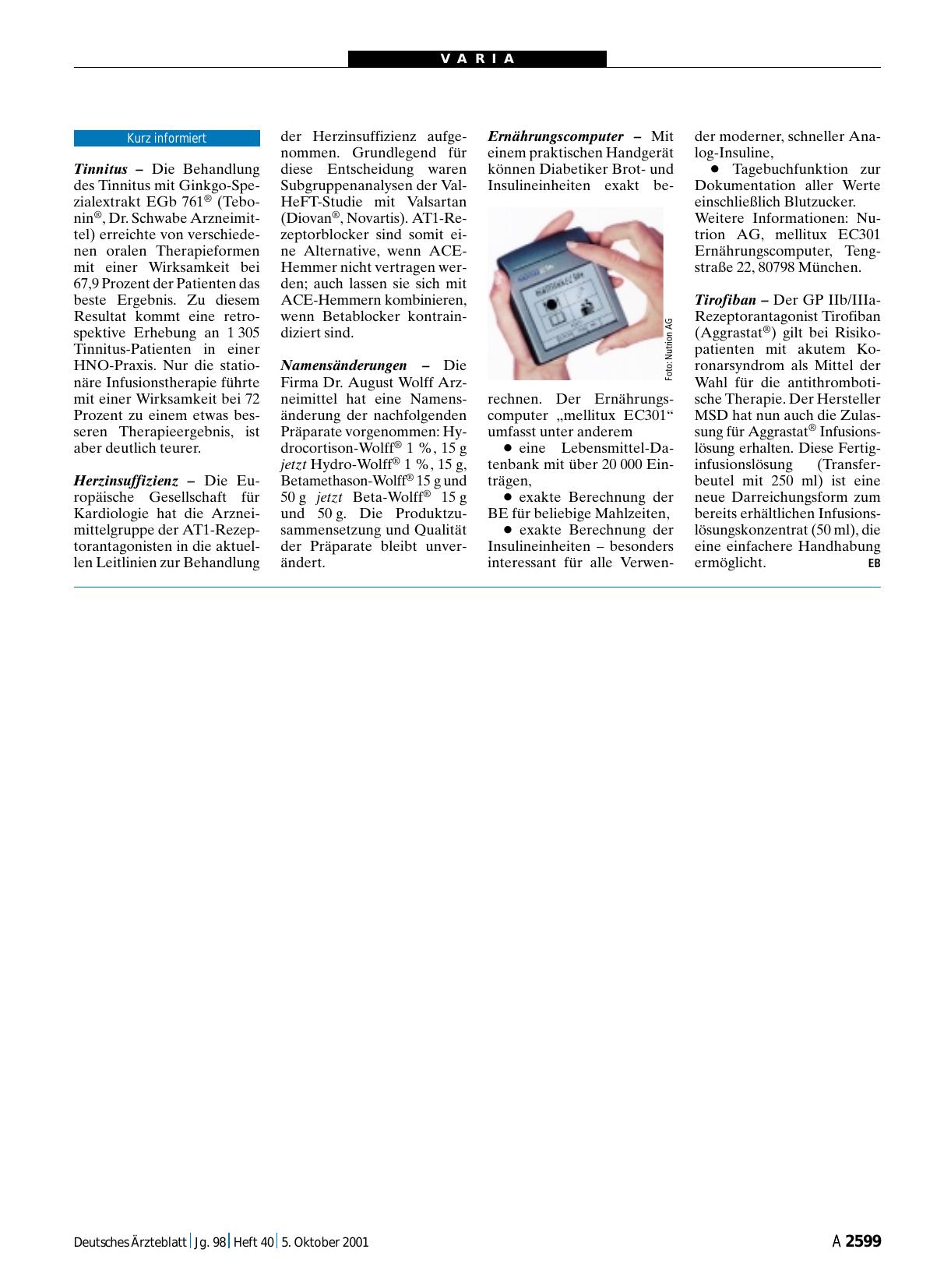 Vorschauseite 1: Namensänderungen