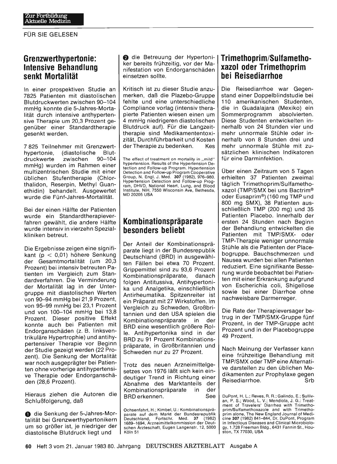 Vorschauseite 1: Grenzwerthypertonie: Intensive Behandlung senkt Mortalität