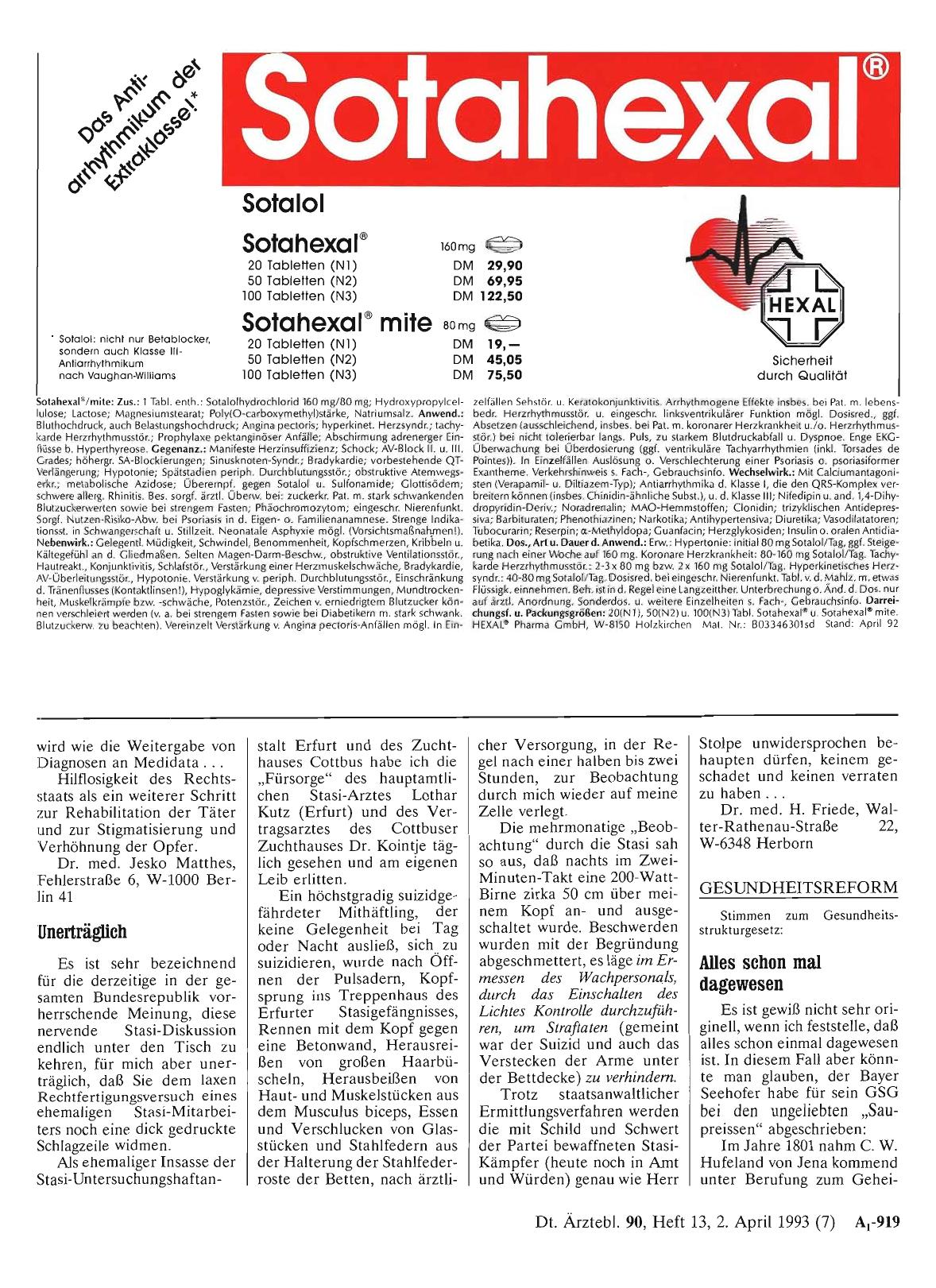 Vorschauseite 1: HEINZ EGGERT: Unerträglich