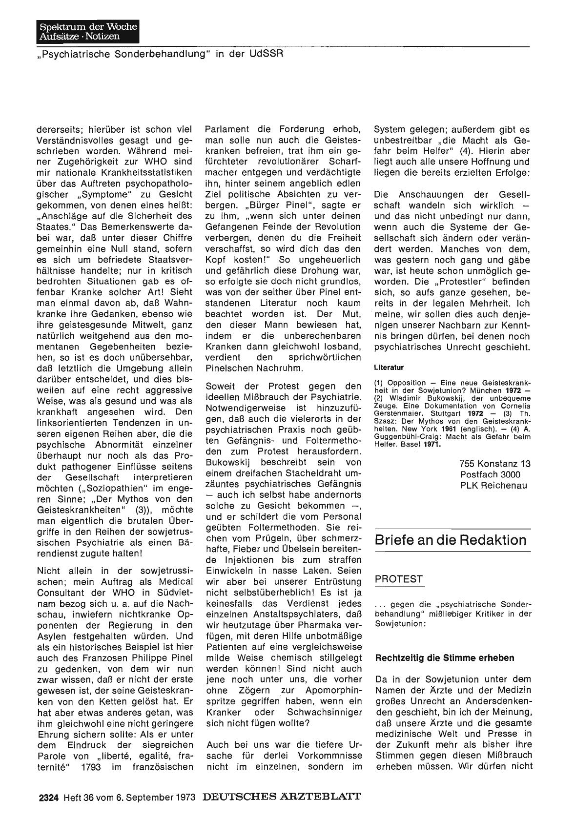 Vorschauseite 1: PROTEST: Rechtzeitig die Stimme erheben