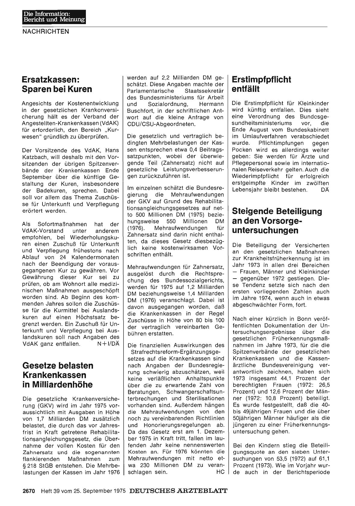 Vorschauseite 1: Erstimpfpflicht entfällt