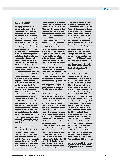 Vorschauseite 1: Kurz informiert.