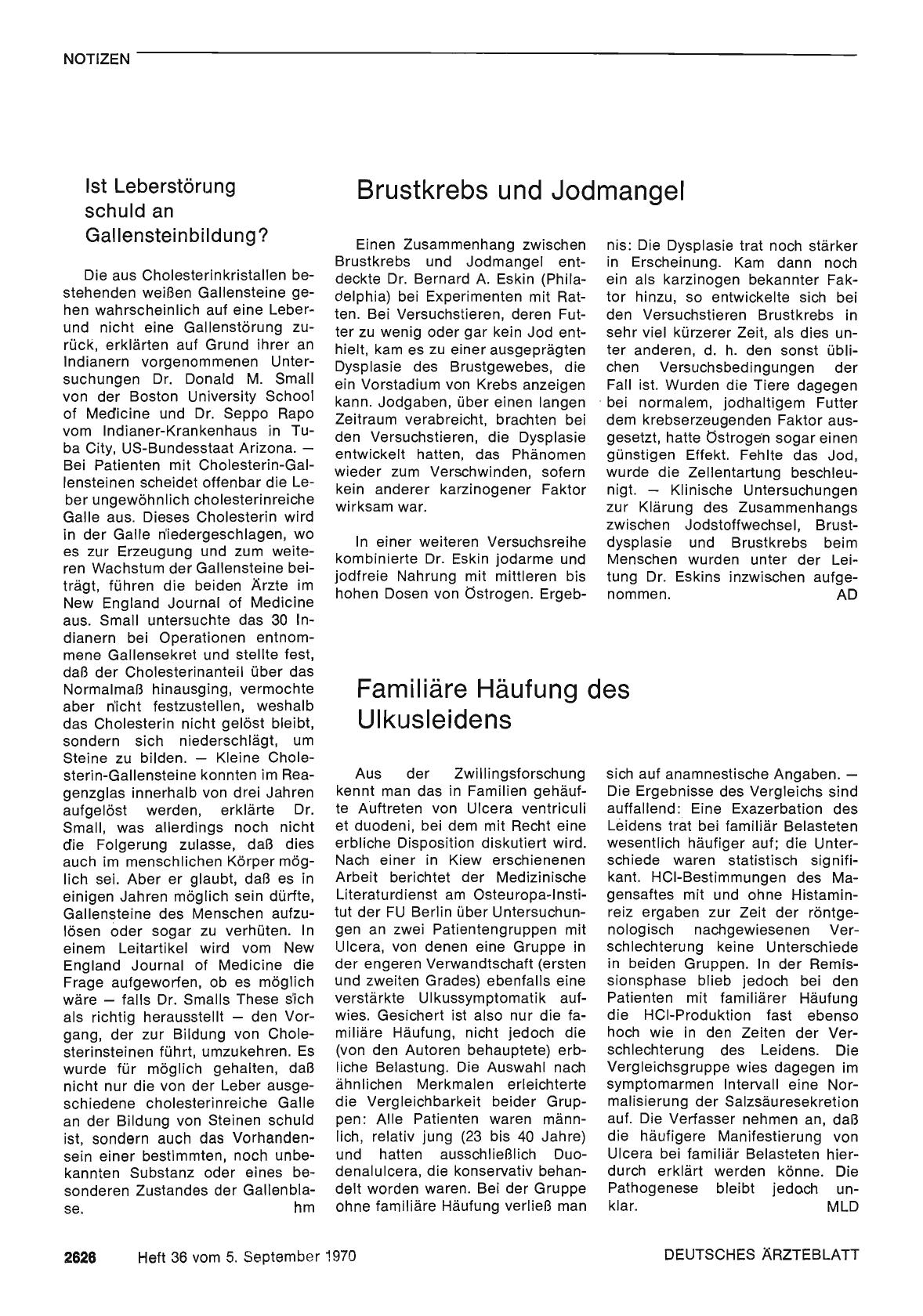 Vorschauseite 1: Ist Leberstörung schuld an Gallensteinbildung?