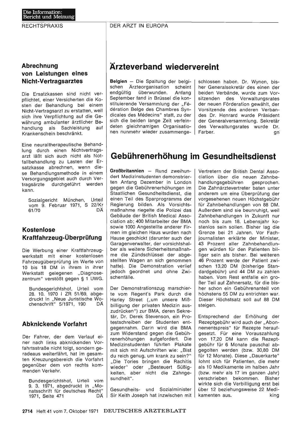 Vorschauseite 1: Kostenlose Kraftfahrzeug-Überprüfung