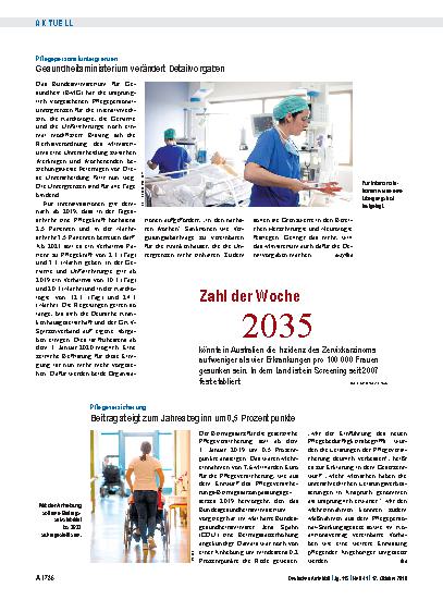 Vorschauseite 1: Zahl der Woche 2035