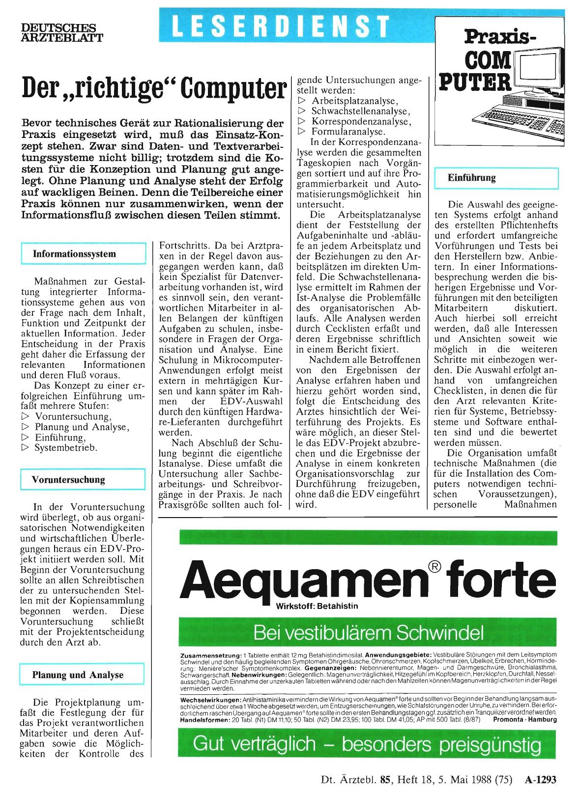 Vorschauseite 1: Der „richtige“ Computer
