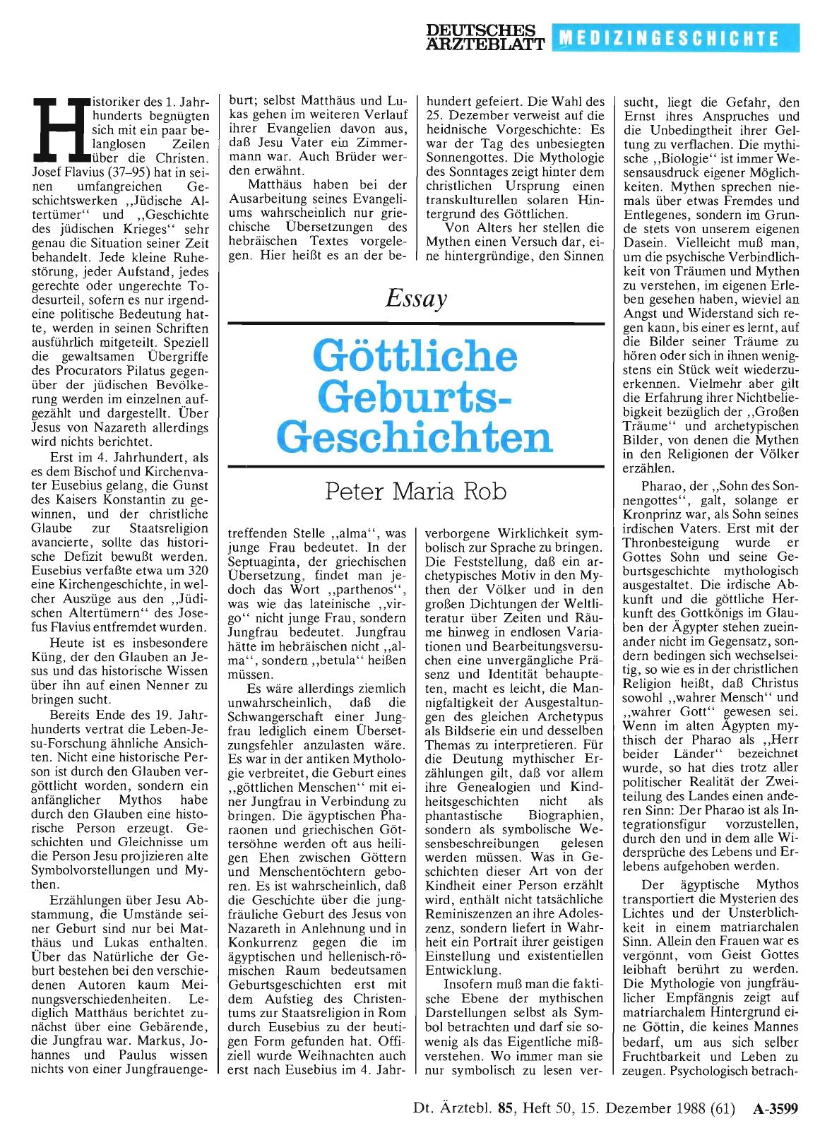 Vorschauseite 1: Göttliche Geburts-Geschichten