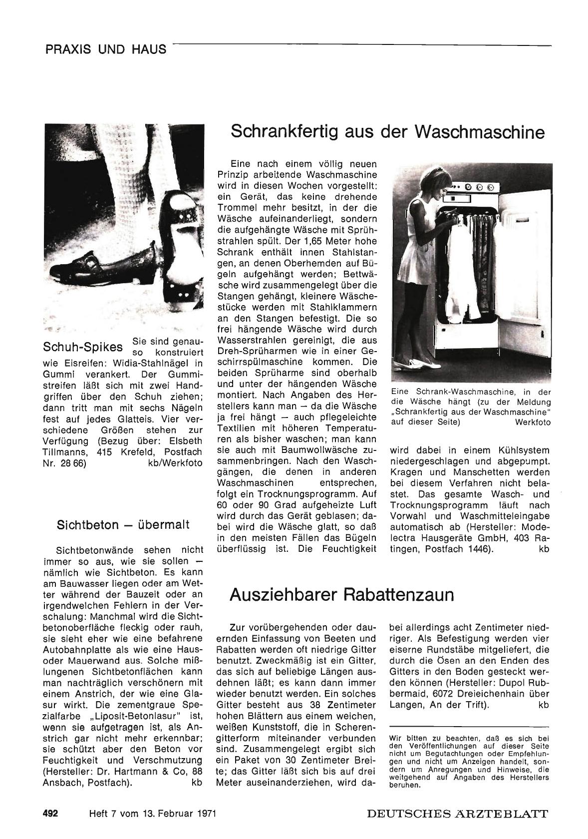 Vorschauseite 1: Schuh-Spikes / Schrankfertig aus der Waschmaschine / Scihtbeton - übermalt / Ausziehbarer Rabattenzaun