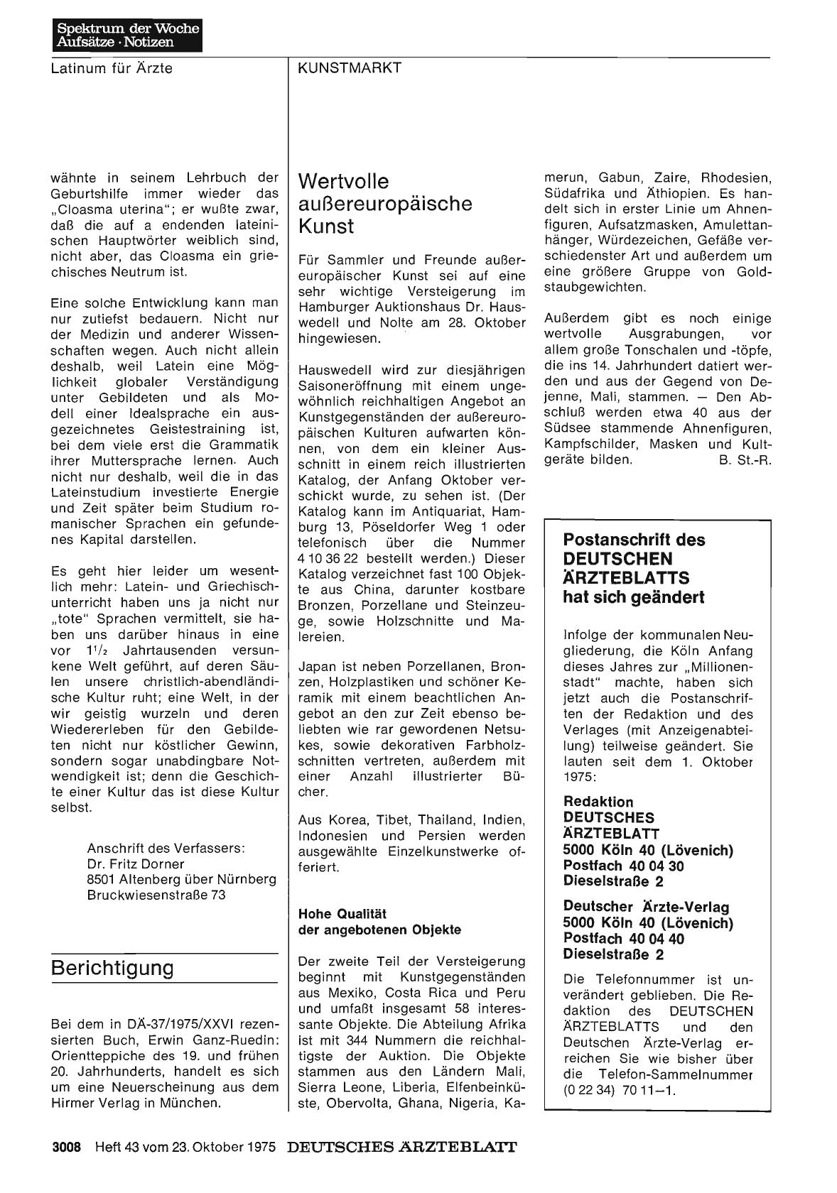 Vorschauseite 1: Wertvolle außereuropäische Kunst