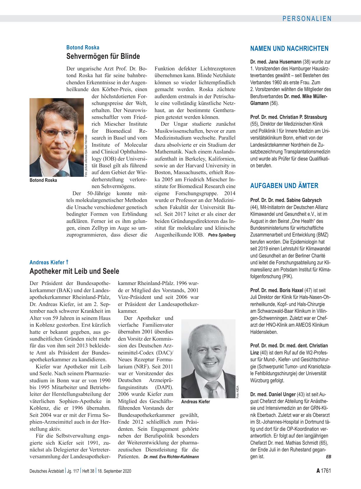 Vorschauseite 1: Aufgaben und Ämter