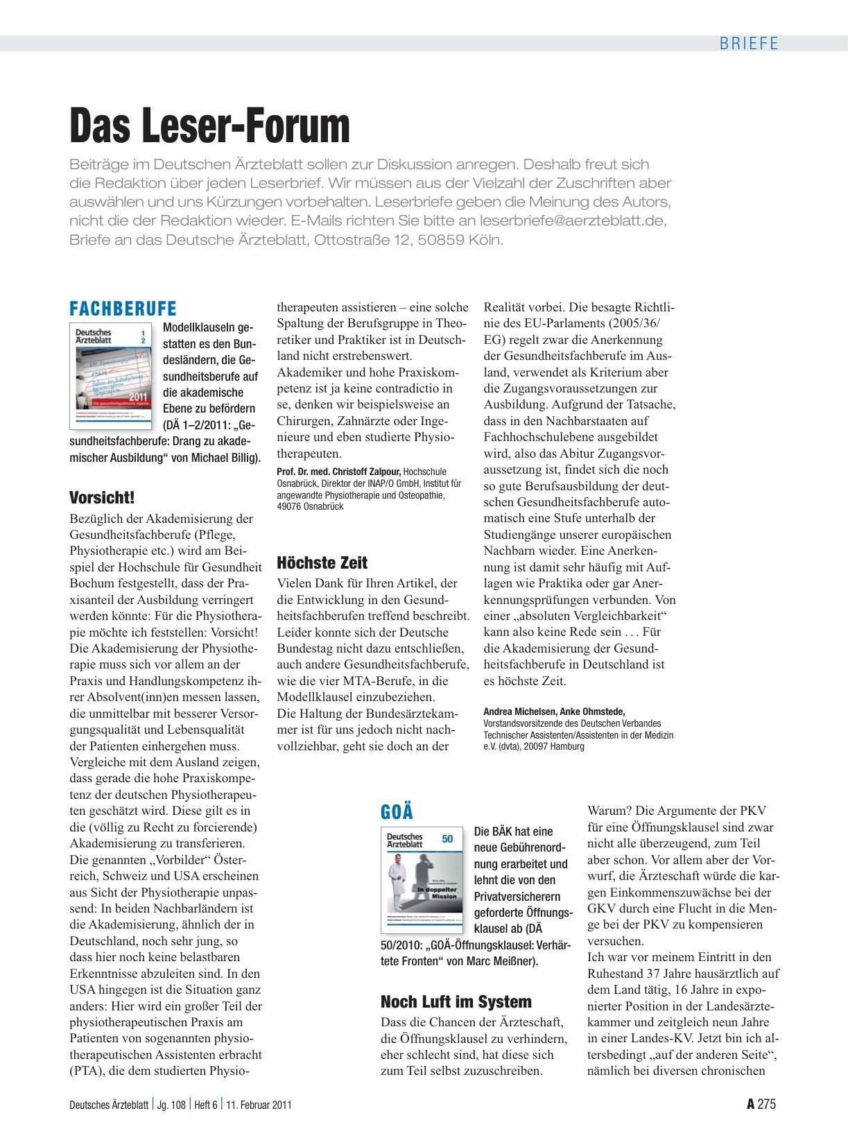 Vorschauseite 1: Fachberufe: Vorsicht!