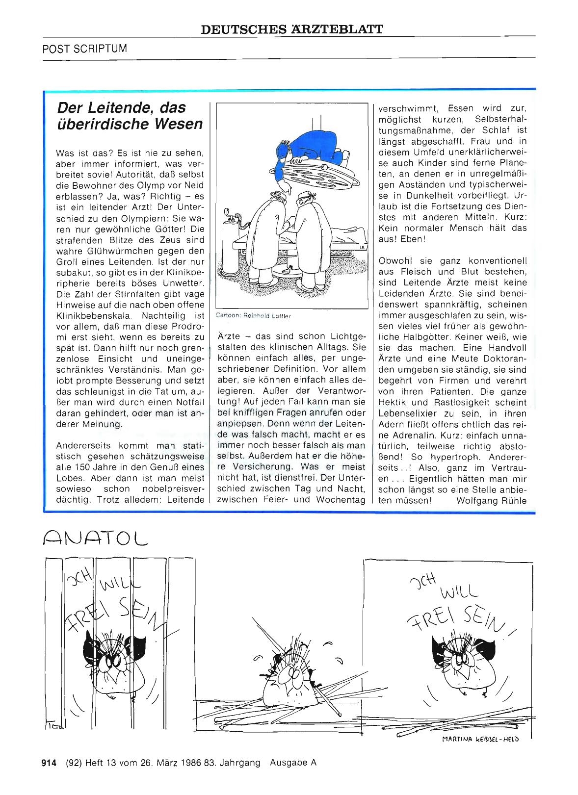 Vorschauseite 1: Der Leitende, das überirdische Wesen