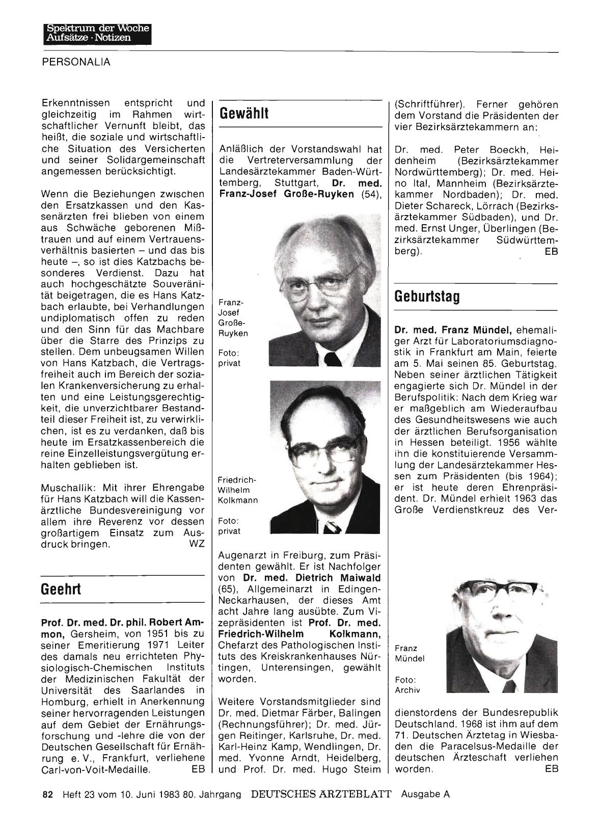 Vorschauseite 1: Geehrt