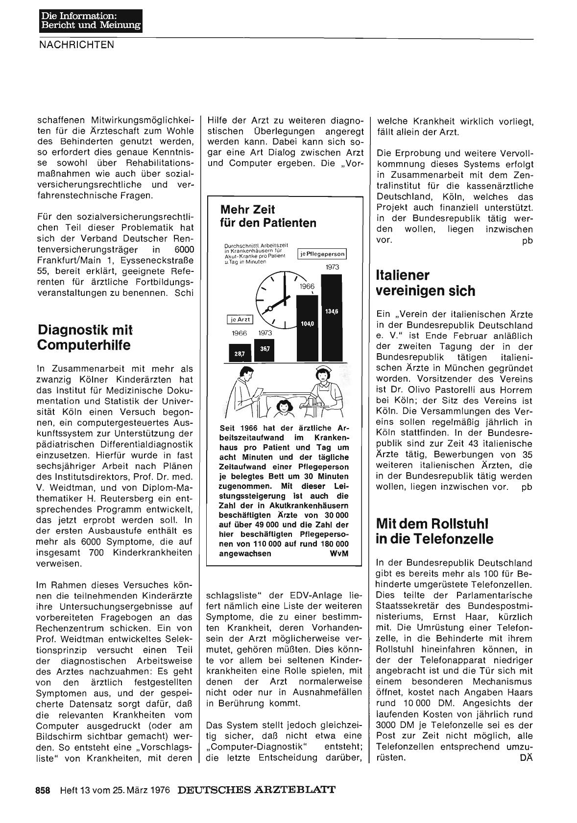 Vorschauseite 1: Mehr Zeit für den Patienten