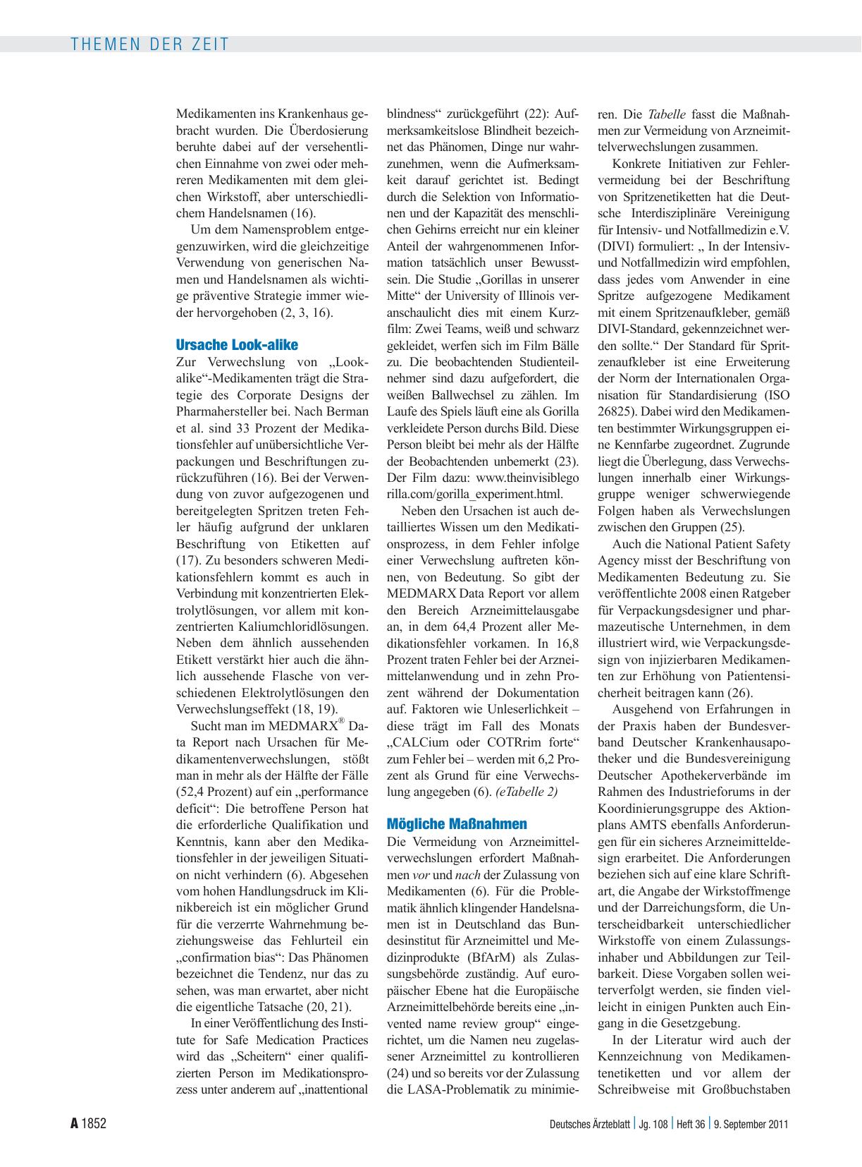 Vorschauseite 3: Patientensicherheit: Ich sehe was, was du nicht schreibst. ..