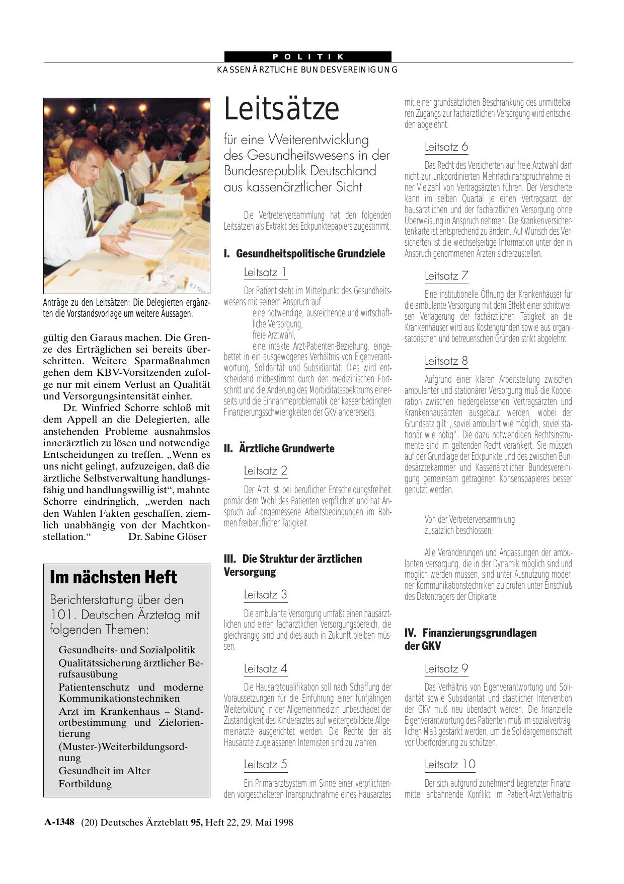 Vorschauseite 1: Leitsätze
