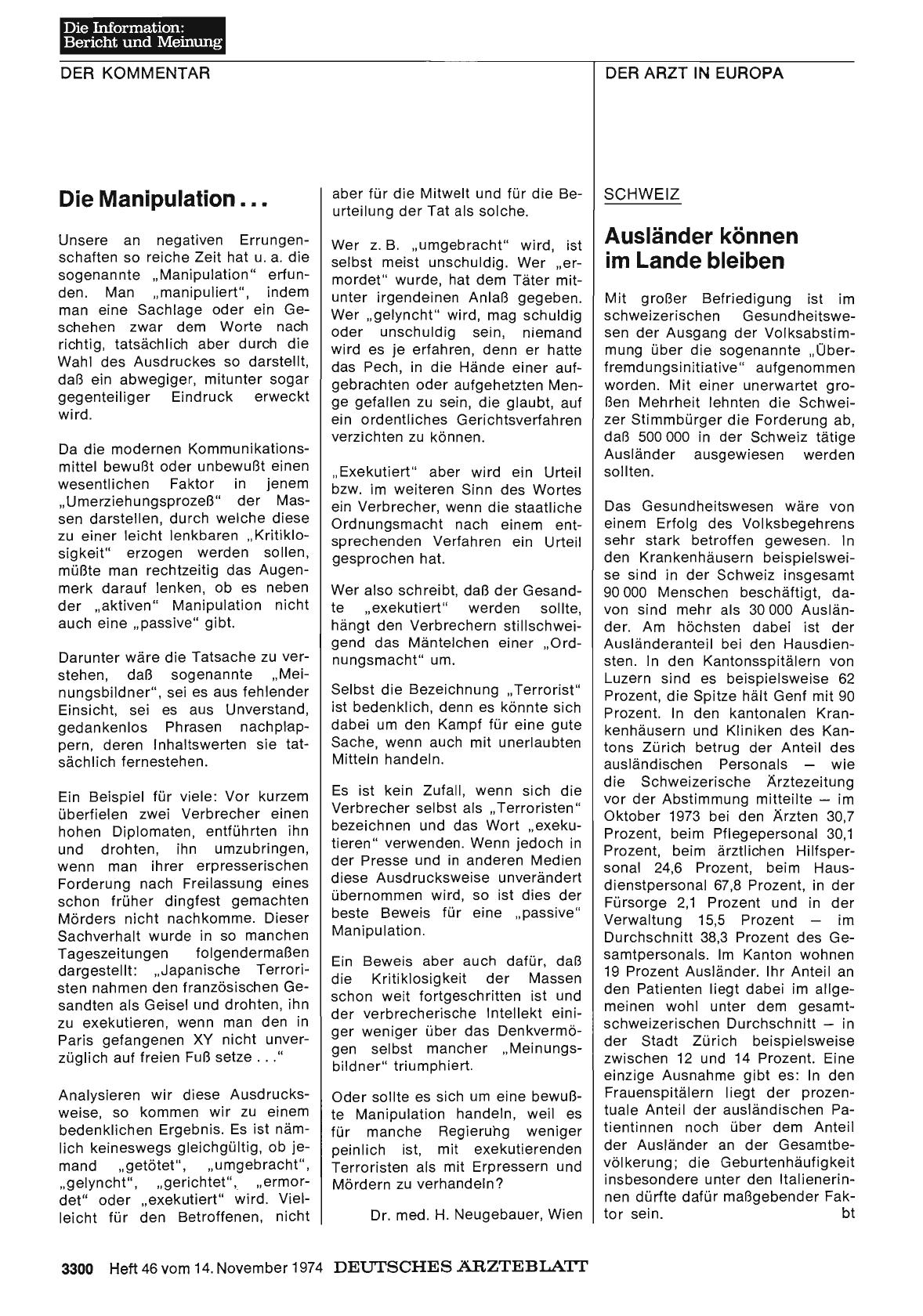 Vorschauseite 1: Die Manipulation. ..