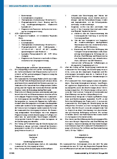 Vorschauseite 3: Qualitätssicherungsvereinbarung zur Kontrolle von aktiven kardialen Rhythmusimplantaten Vereinbarung von Qualitätssicherungsmaßnahmen nach § 135 Abs. 2 SGB V zur Kontrolle von akt…