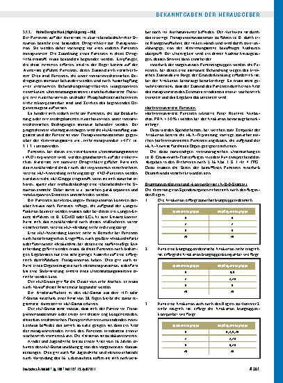 Vorschauseite 5: Richtlinien zur Organtransplantation gem. § 16 Abs. 1 S. 1 Nrn. 2 u. 5 TPG