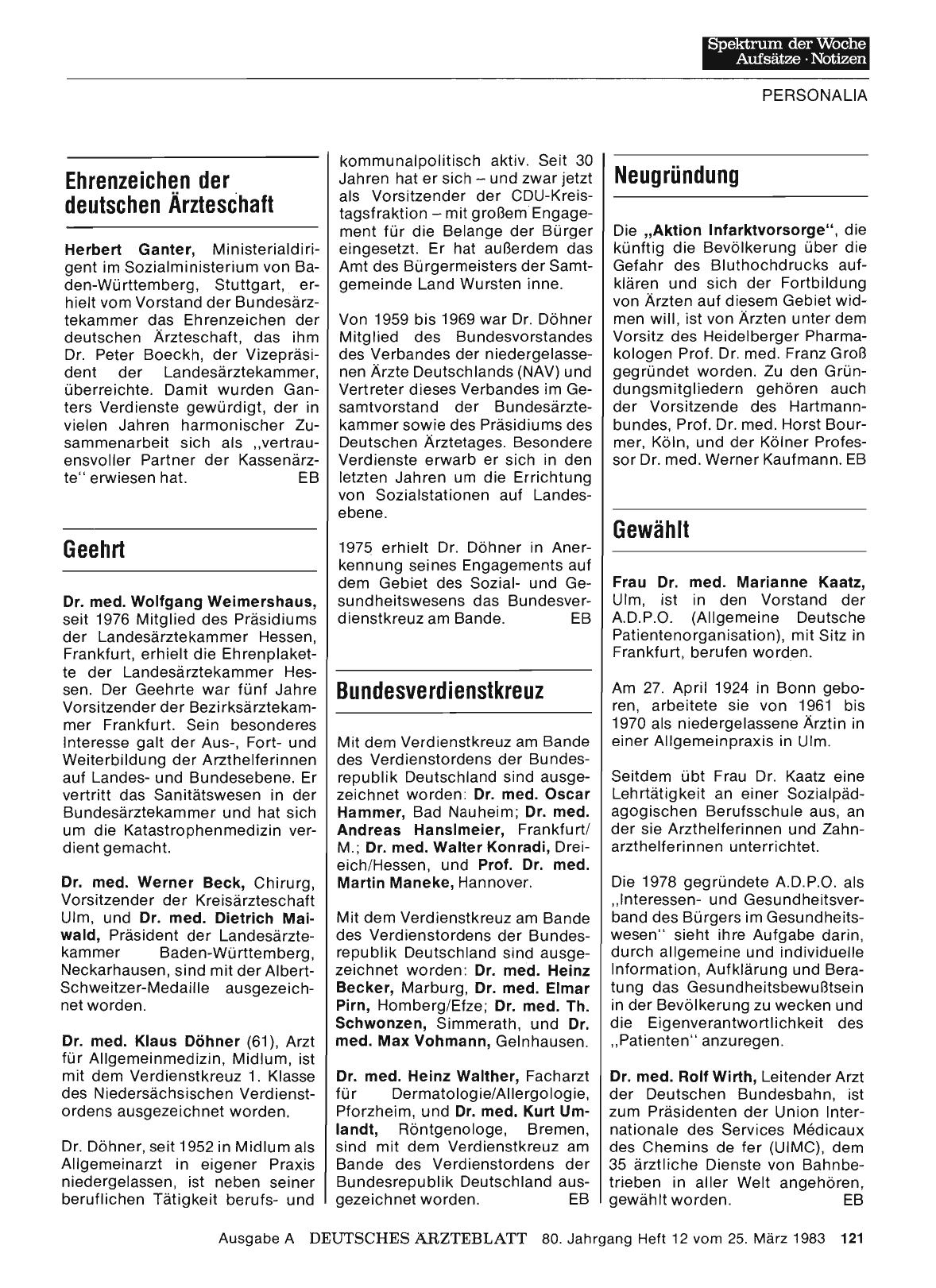 Vorschauseite 1: Gewählt